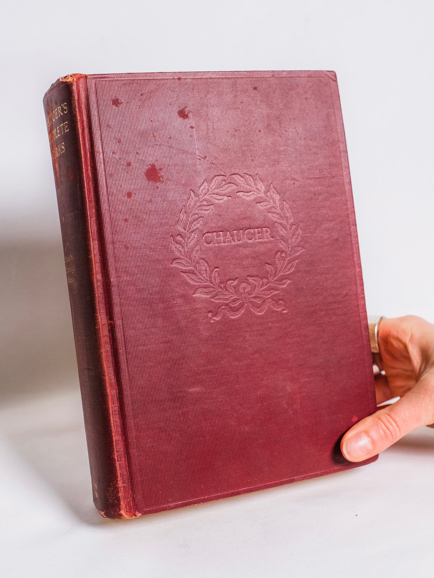 1933 The Complete Works of Chaucer Book