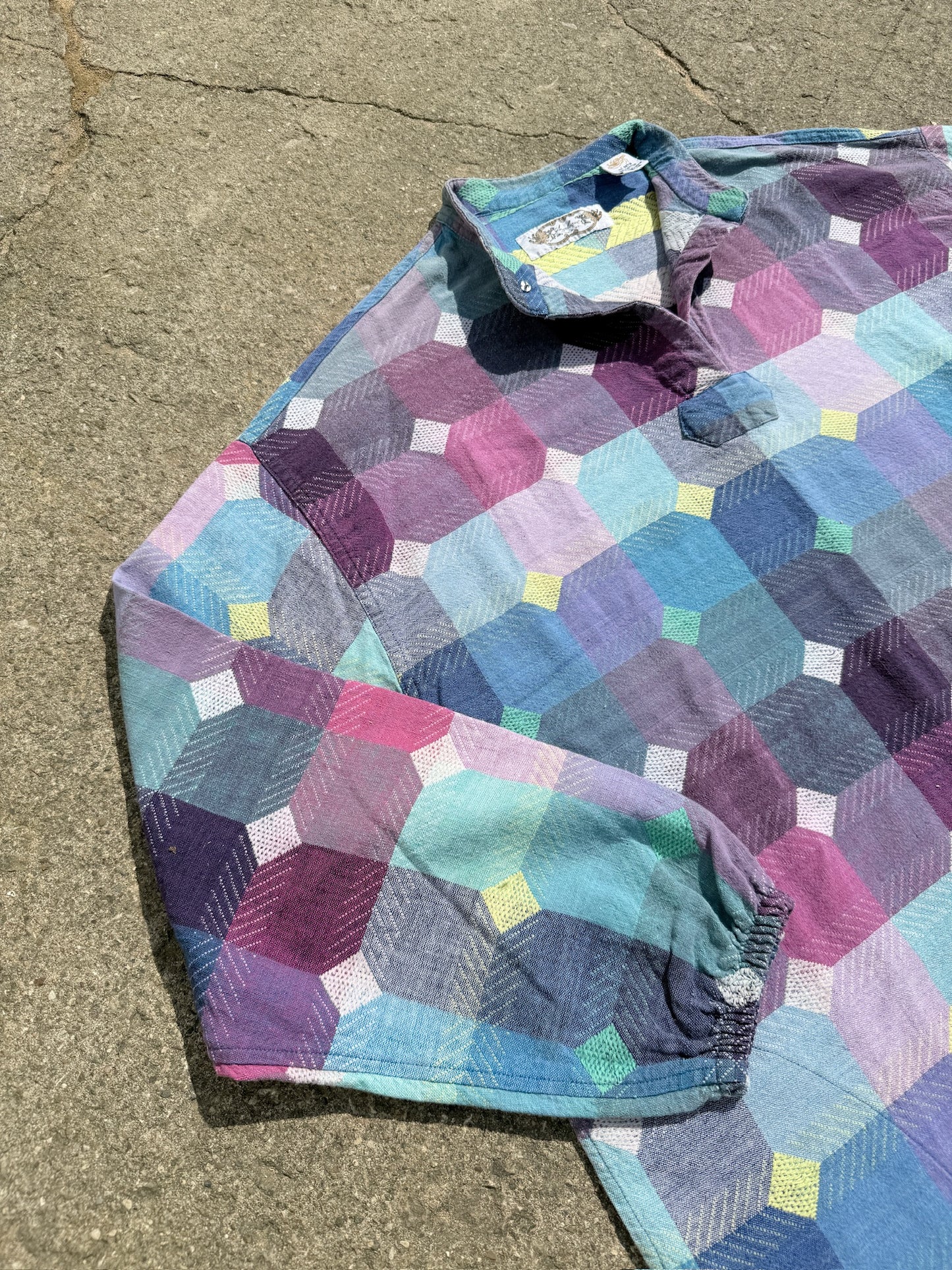 90's Angelique Cotton Pullover | L-XL