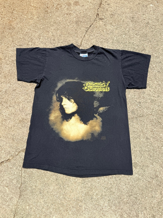 Vintage 1991/92 Ozzy Osbourne Theatre of Madness Tour Black Band Tee | Medium