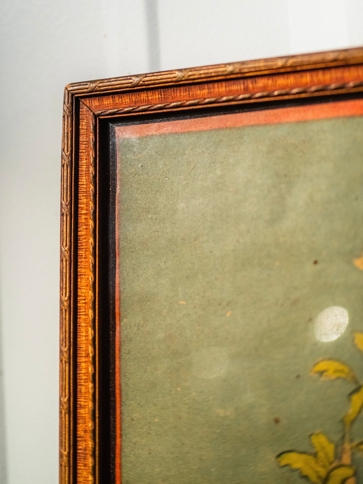 1920s Framed Franz Cizek "Herta Zuckermann" Lithograph Artwork