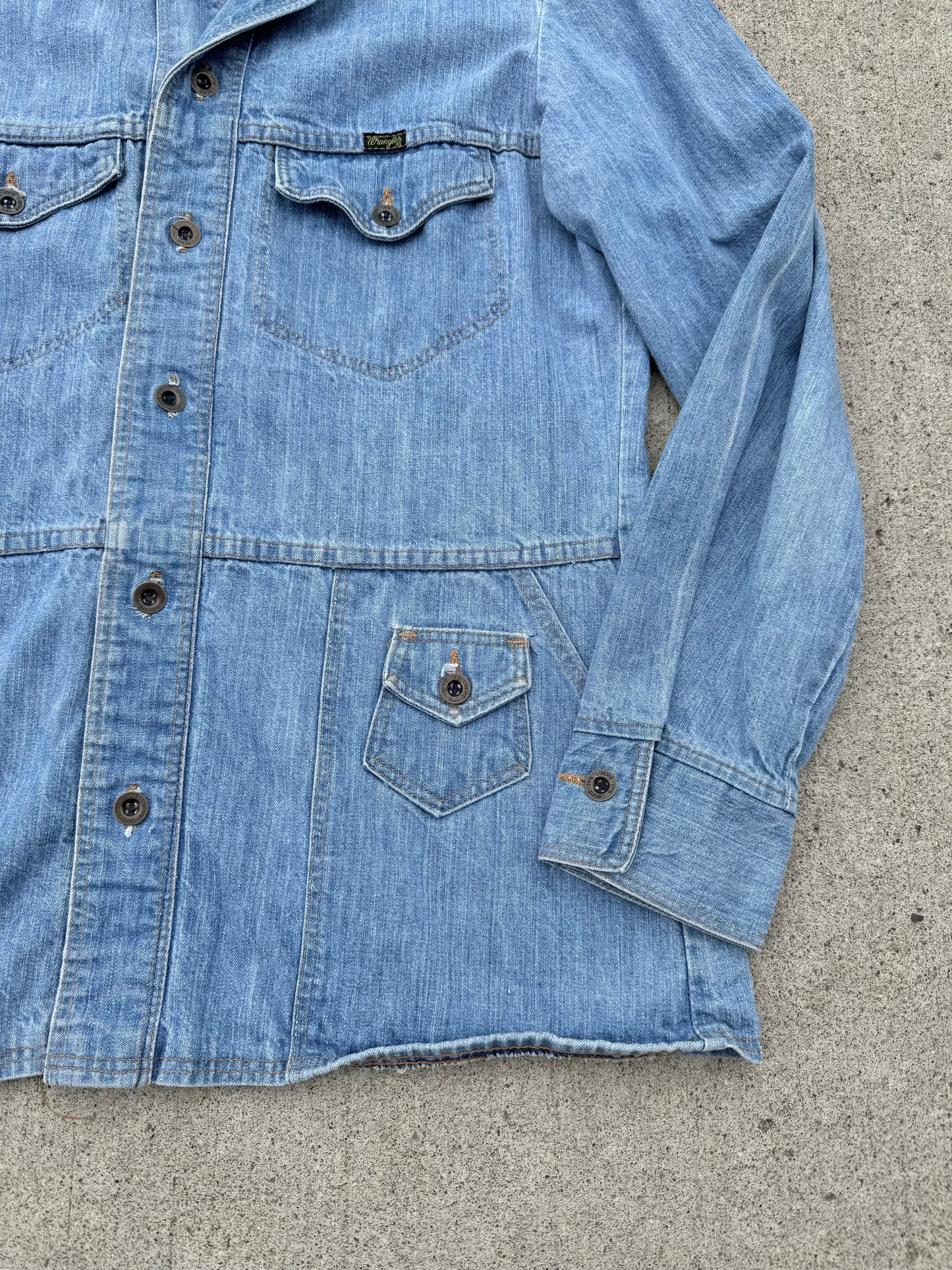 Vintage 1976 Wrangler Denim Chore Jacket | Medium