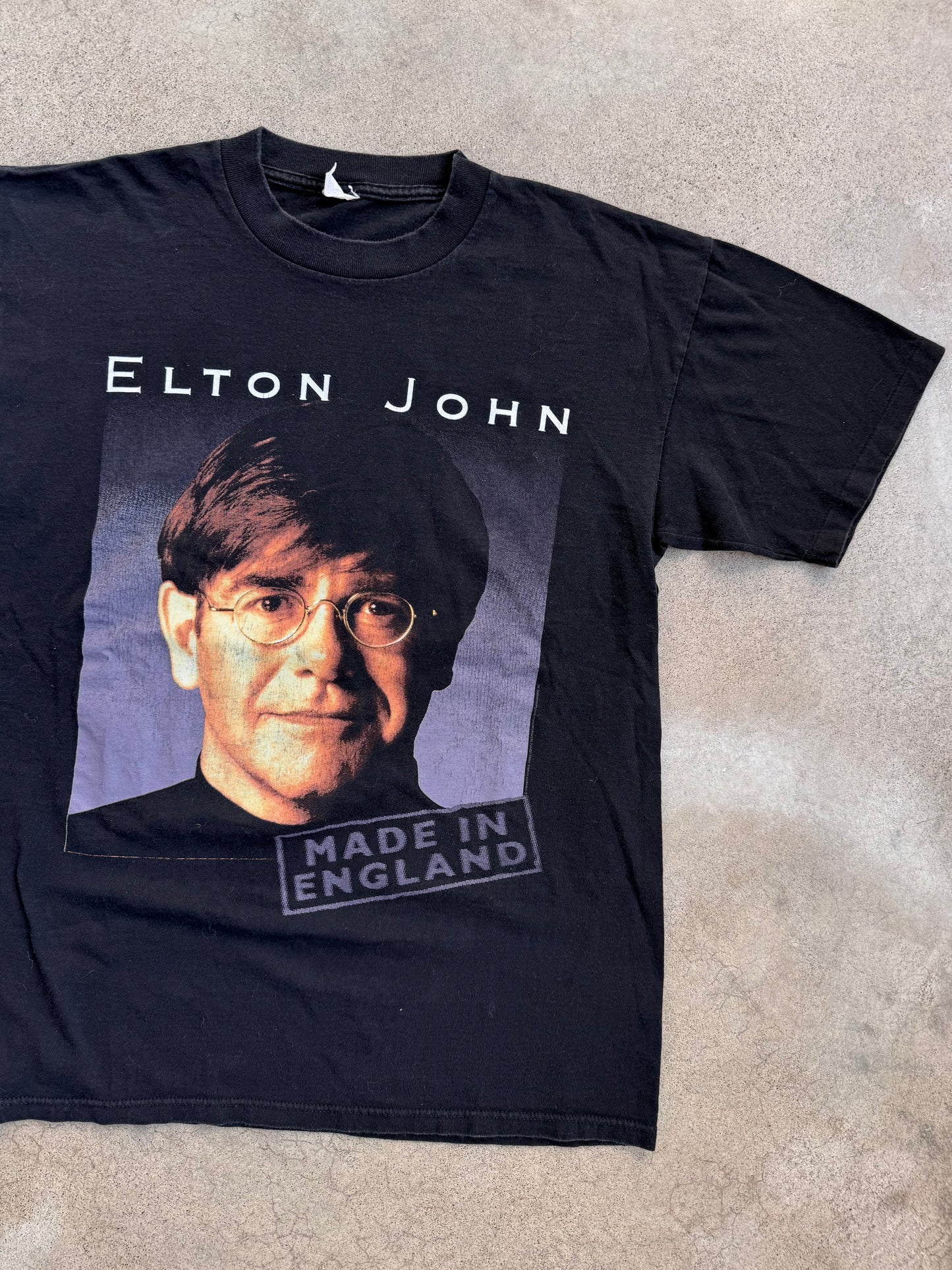 Vintage 1995 Elton John Made in England Tour Tee | Large