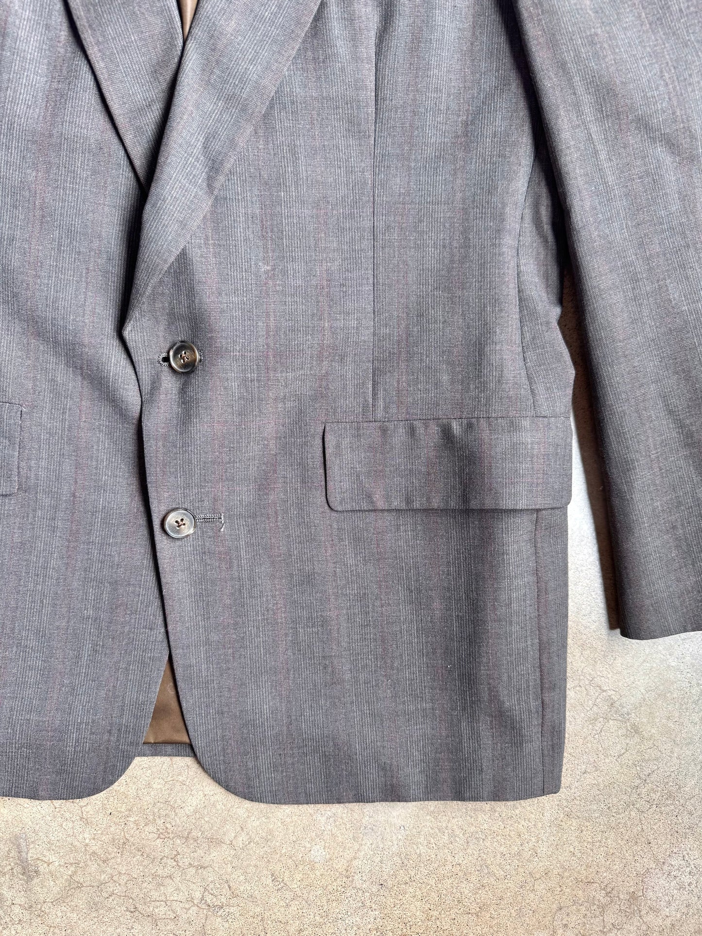 Vintage 1980s Christian Dior Brown Suit Jacket | 40