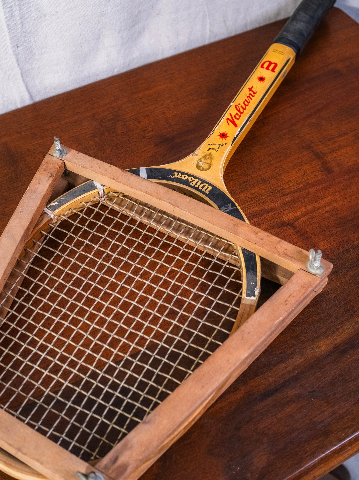 Vintage 1960s Wilson Jack Kramer Valiant Tennis Racket