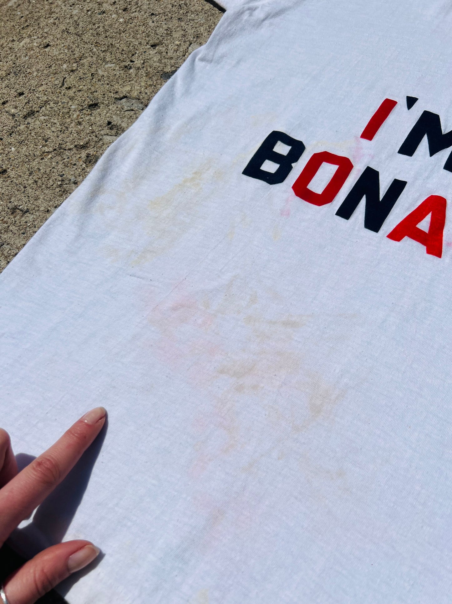 Vintage 1970s SIU “I’m A Bonanza” Ringer Tee