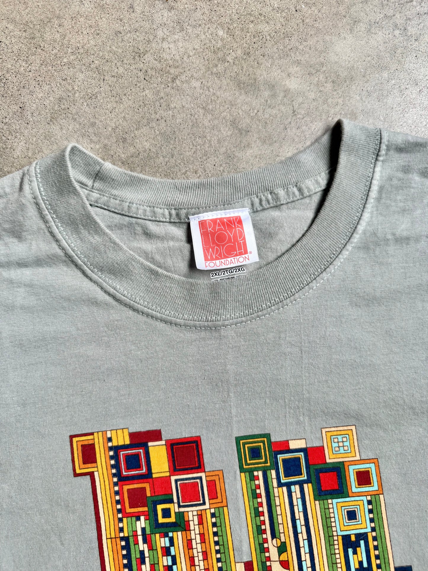 Frank Lloyd Wright “Saguaro Forms & Cactus Flowers” Graphic Tee | 2XL