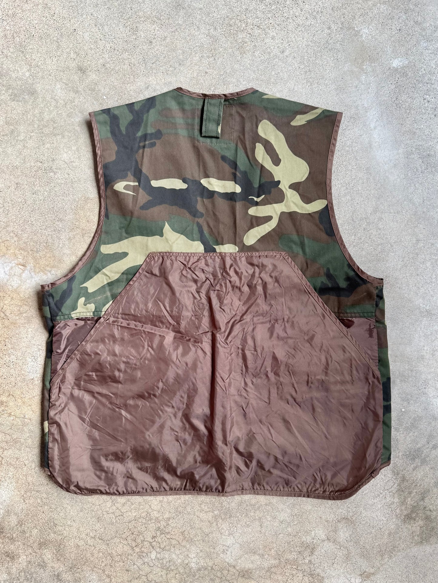 Vintage 1990s Northwest Territory Camo Hunting Vest | Large