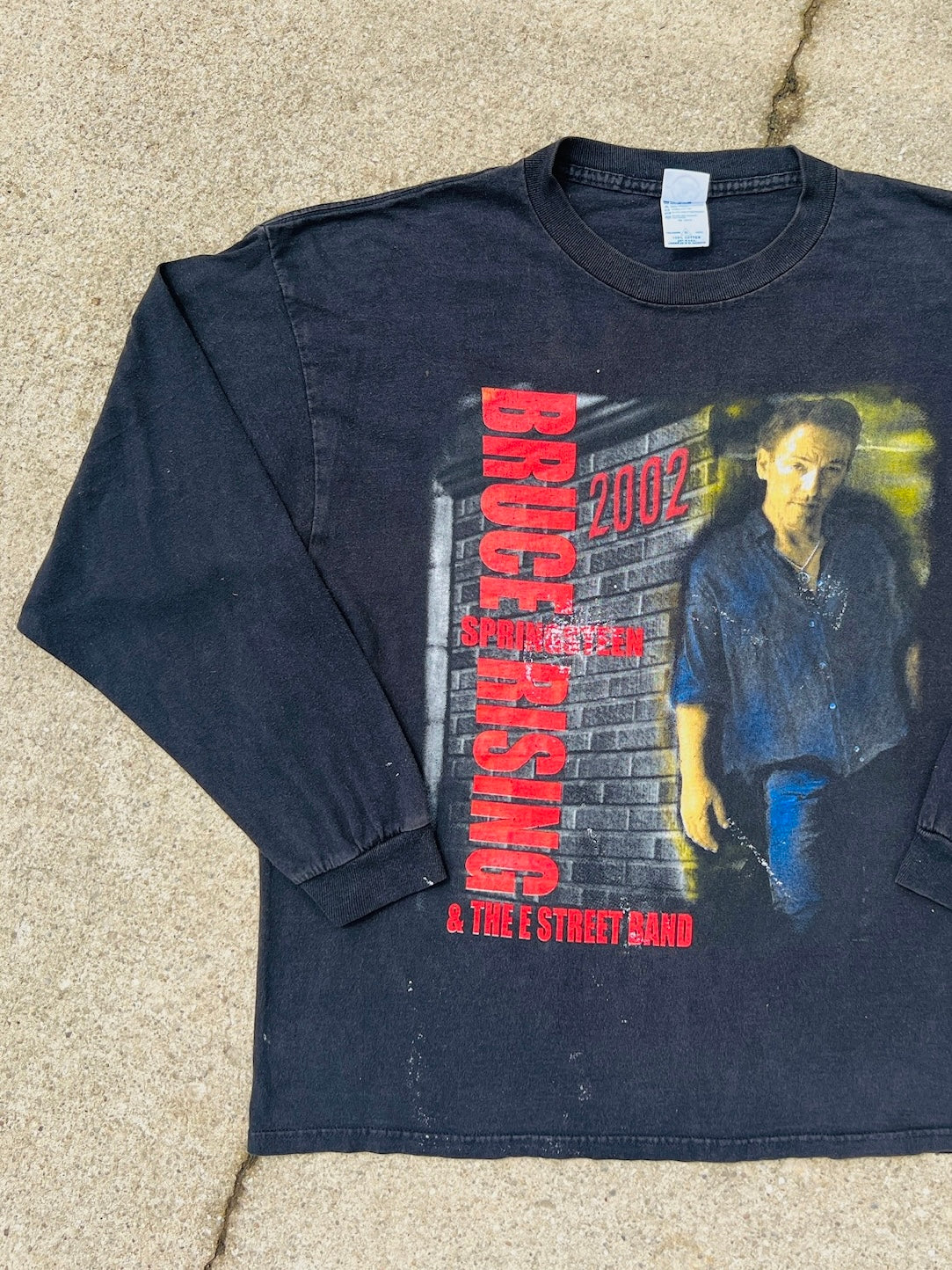 2002 Bruce Springsteen Summer Tour Long Sleeve Tee | XL