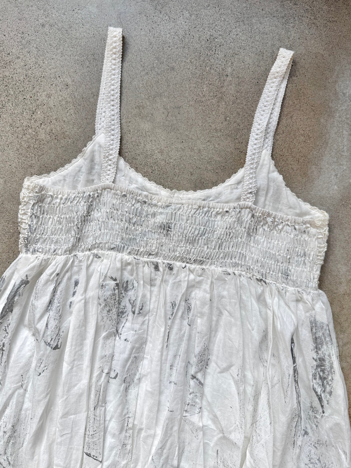 Vintage Y2K Miss Me Embellished Mini Bubble Dress | Large