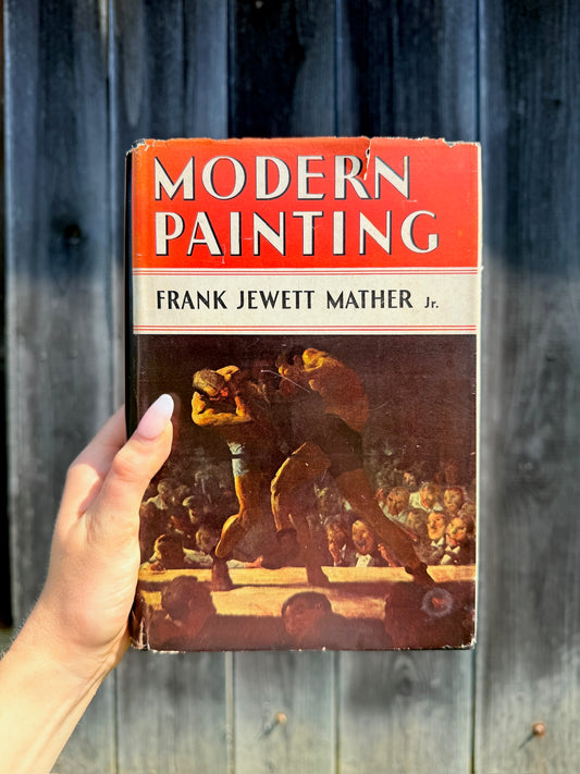 Vintage 1927 First Edition Modern Painting by Frank Jewett Mather Jr. Book