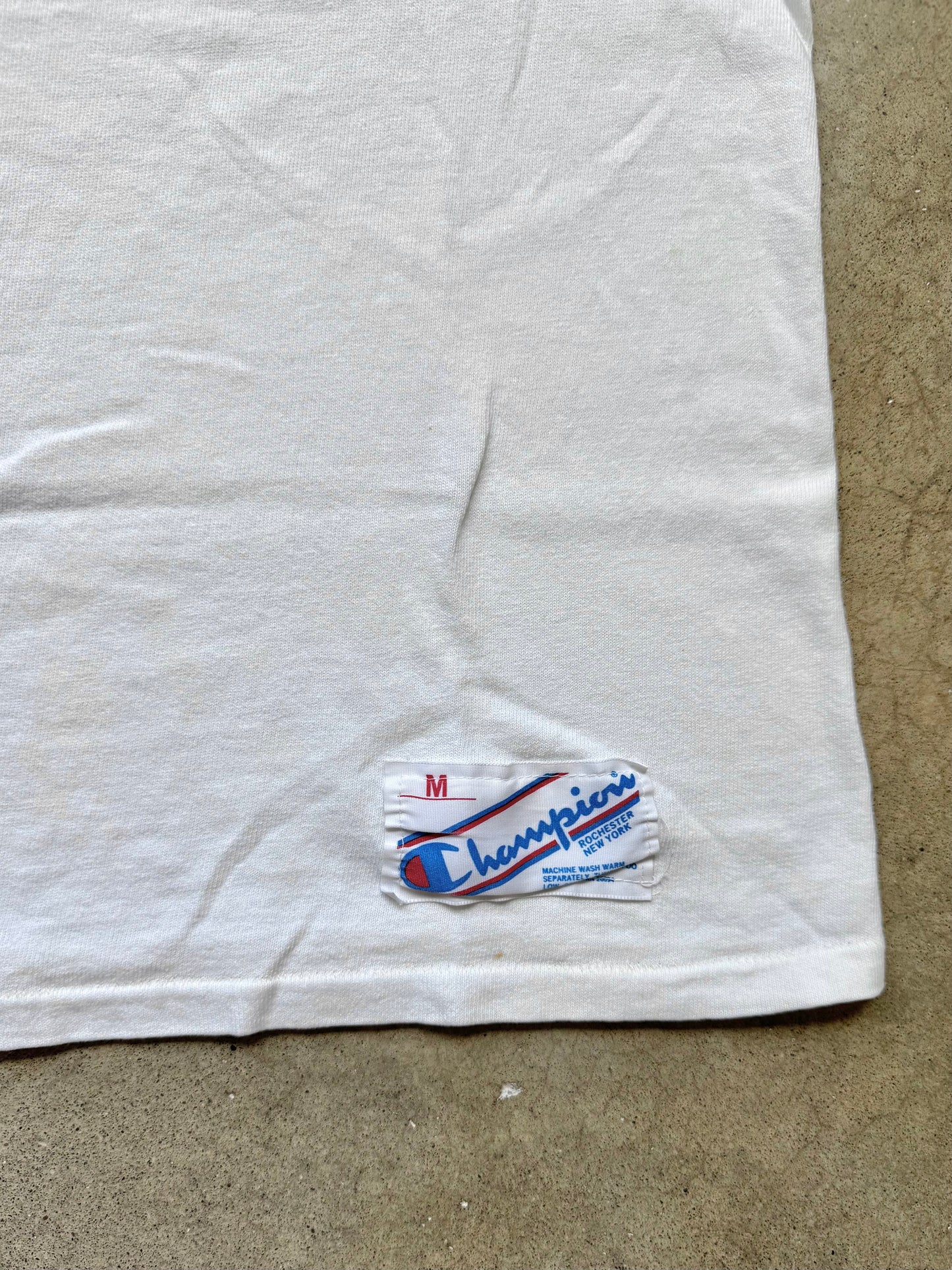 Vintage 1980s Champion Cleveland Browns Cotton Football Tee | Medium