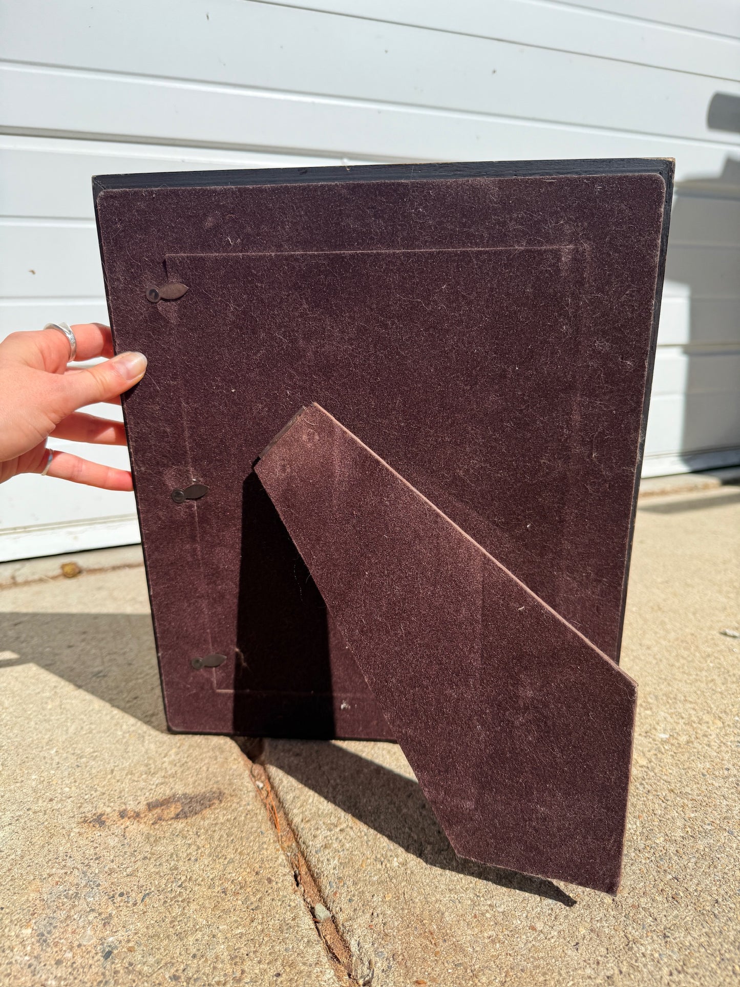 Vintage 1960s Wood Framed Original "Home from the Hill" George Peppard Movie Test Photograph