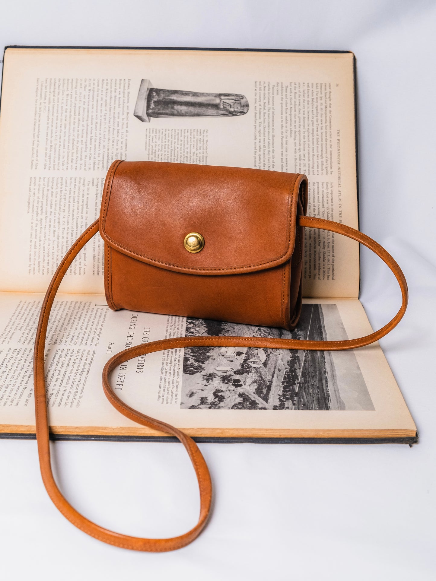 Vintage 1990s Coach Chrystie Bag | British Tan Style No. 9892