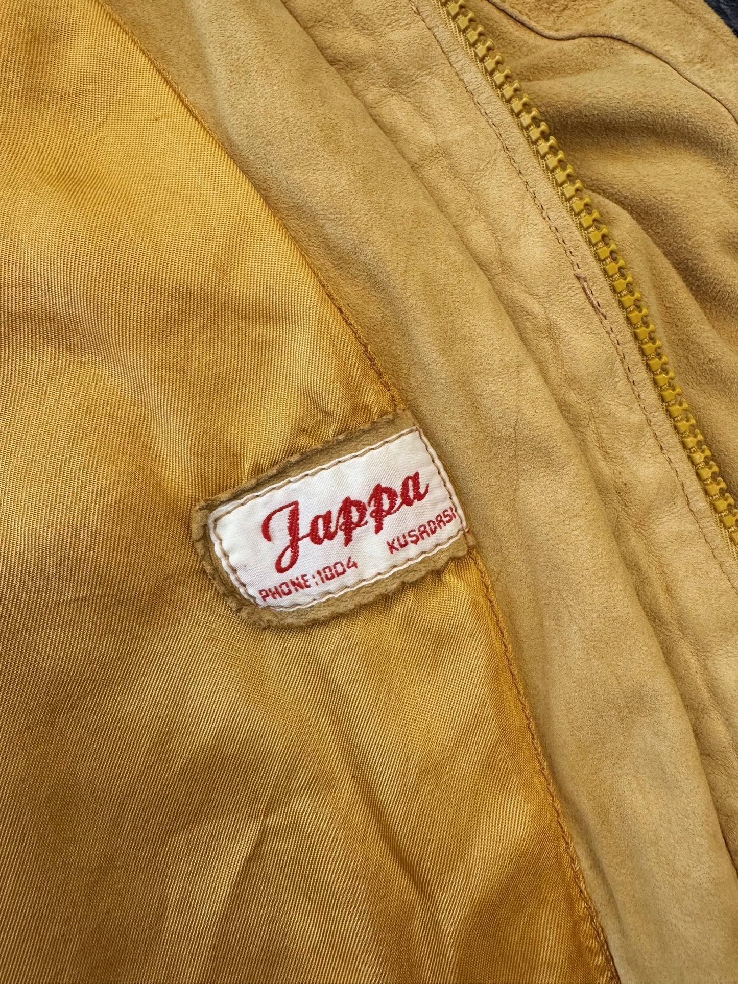 Vintage 1960s Jappa Suede Bomber Jacket | S/M