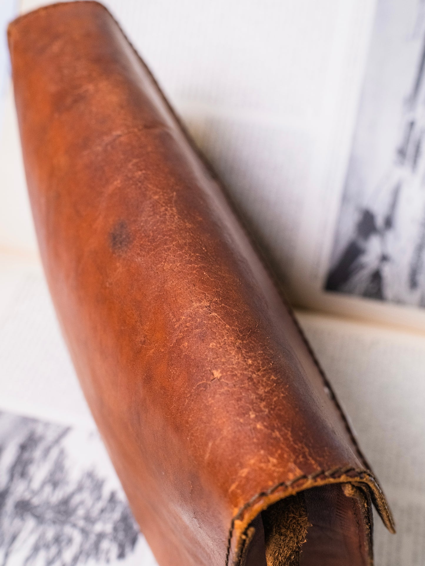 Arte Cuoio Italian Leather Crossbody Messenger Bag