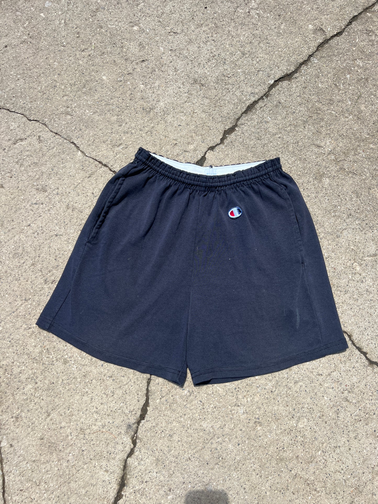 Champion Cotton Gym Shorts - Black