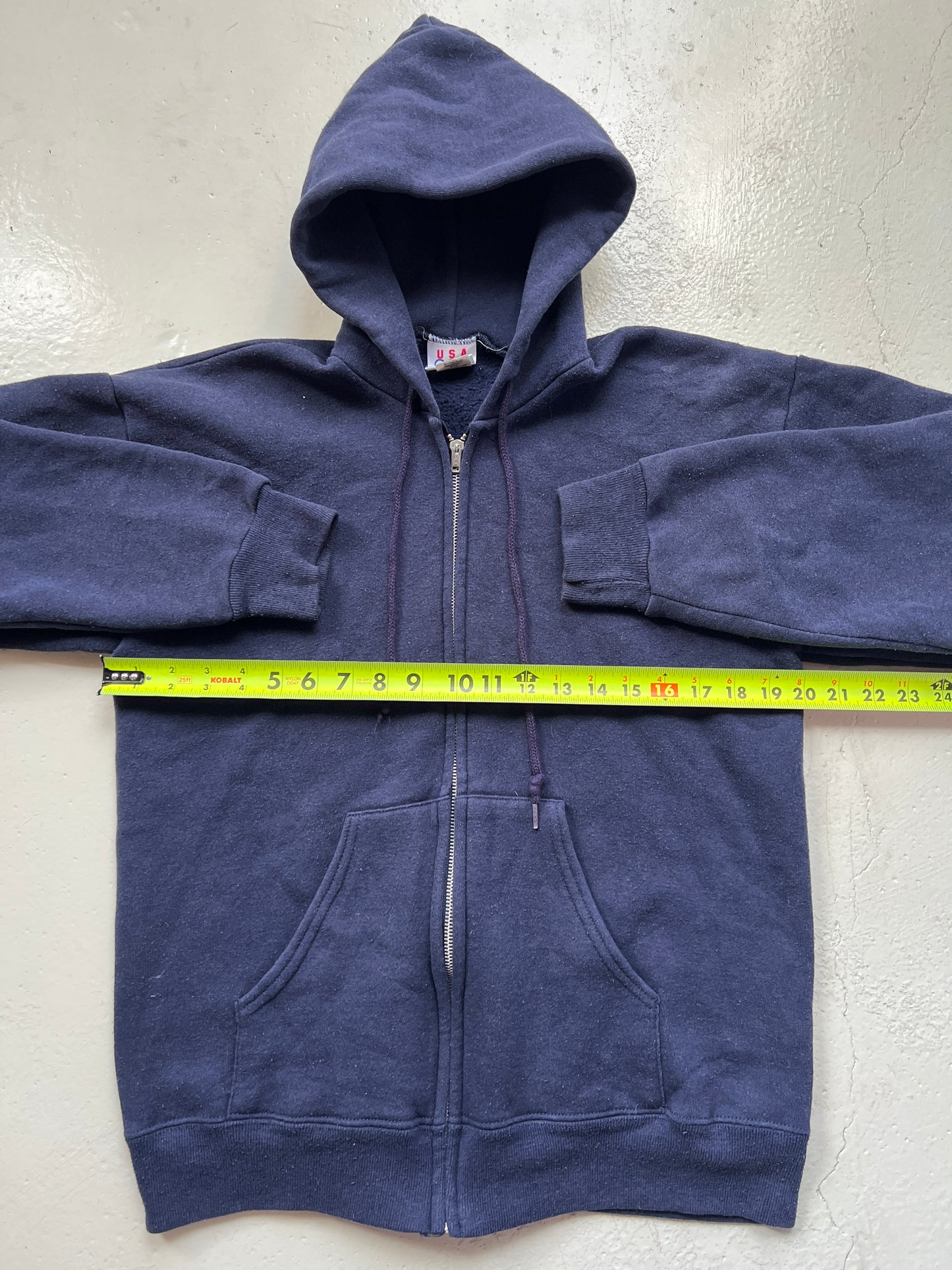 1990's USA Full Zip Hoodie | Medium