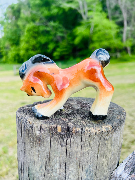 50's Ceramic Horse Statue