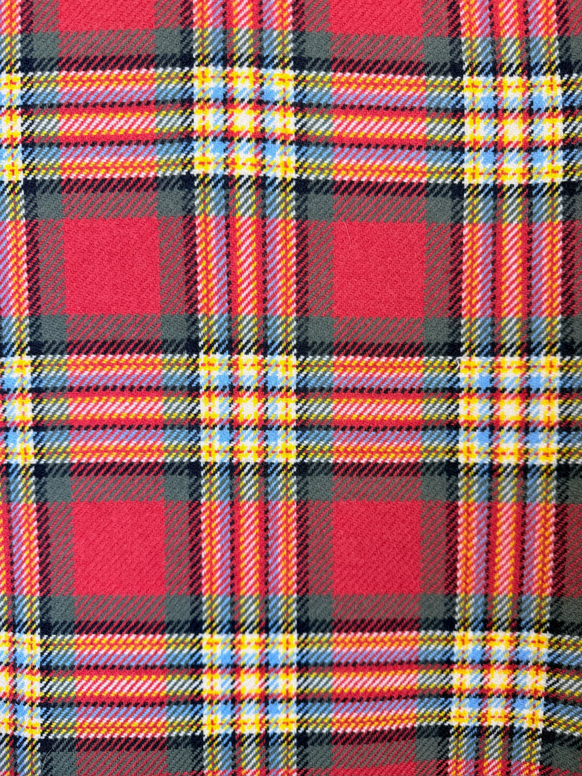 Vintage 1950's/60's Pendleton Red Plaid Pattern Coat