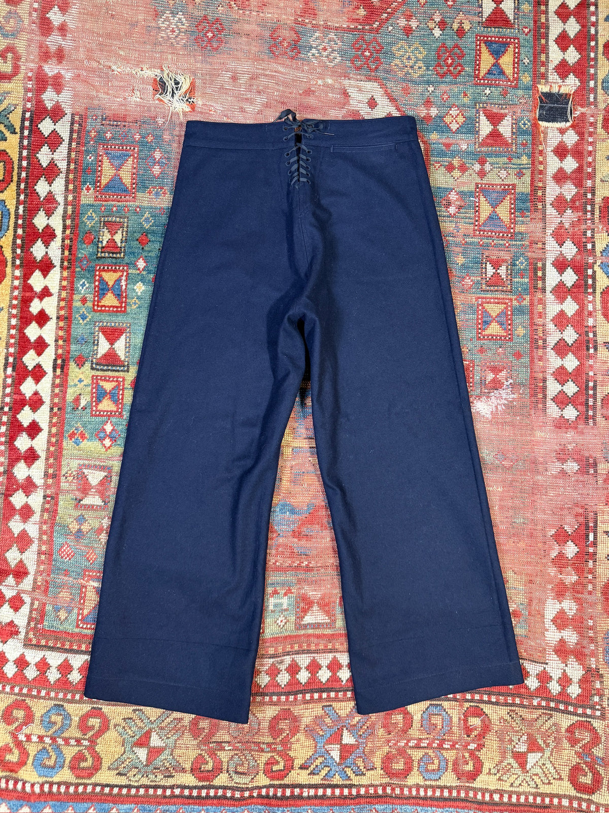 Vintage 1966 DSA Crackerjack Wide-Leg Wool Pants | 31x27