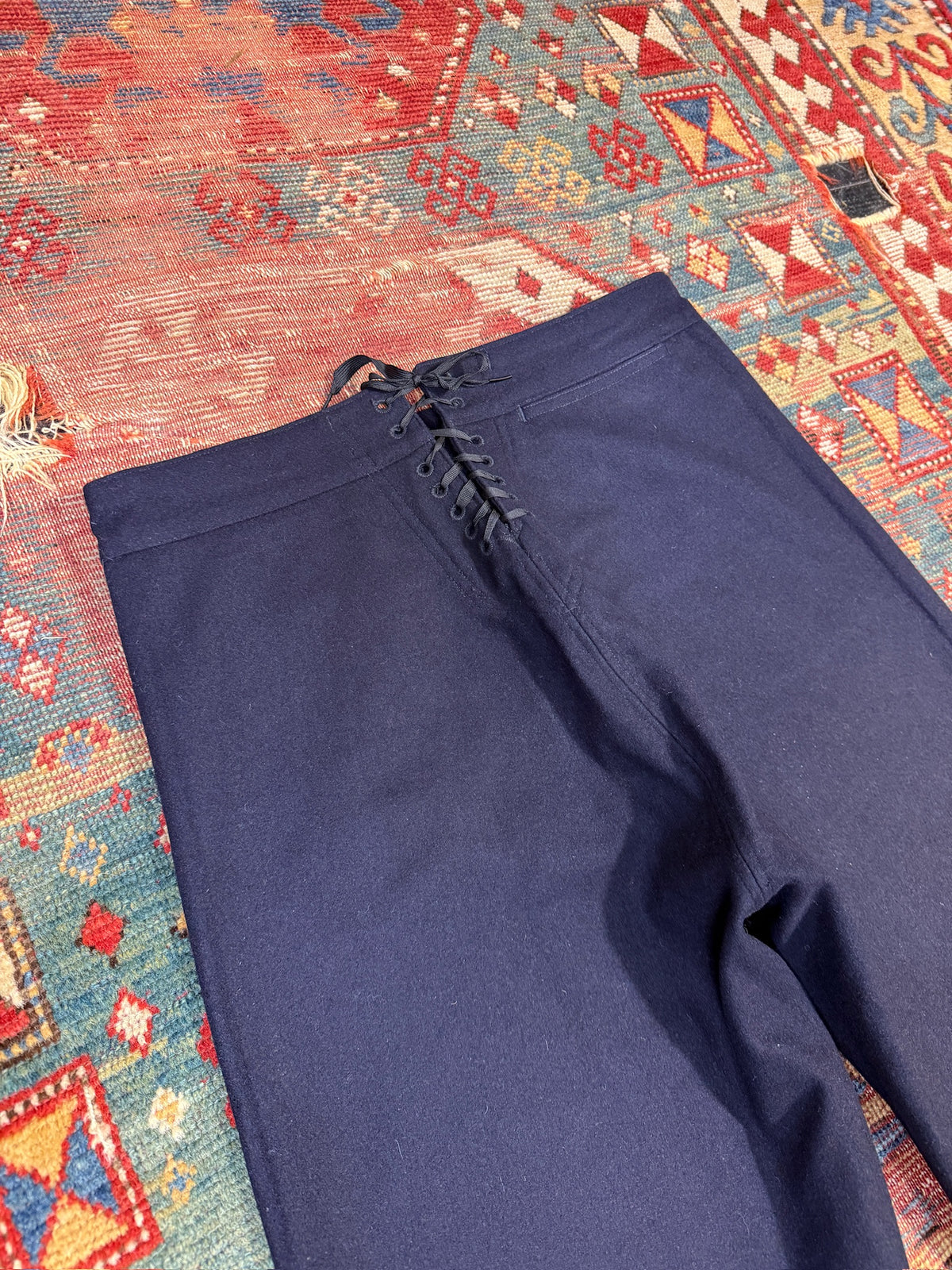 Vintage 1966 DSA Crackerjack Wide-Leg Wool Pants | 31x27