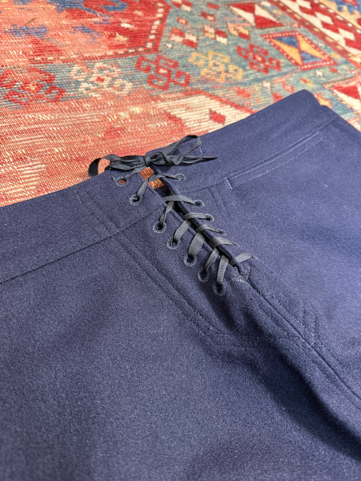 Vintage 1966 DSA Crackerjack Wide-Leg Wool Pants | 31x27