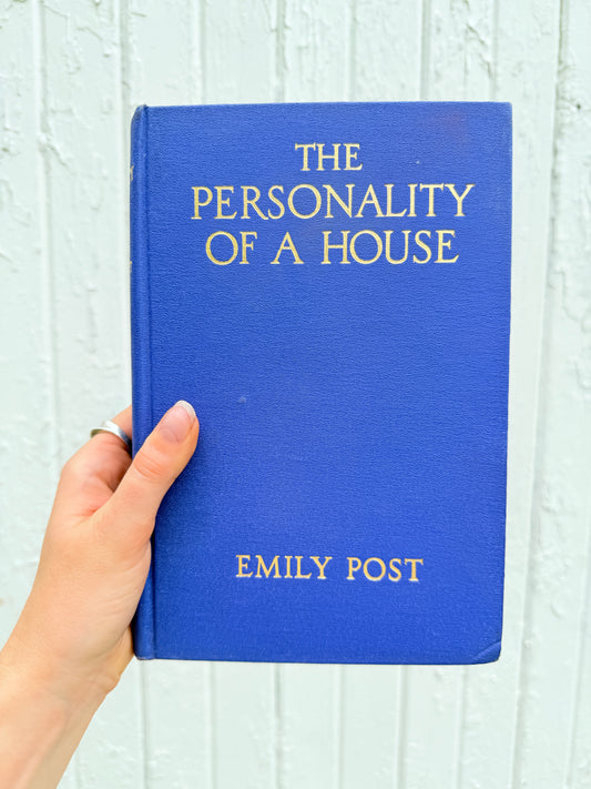 Vintage The Personality of a House Hardcover Book