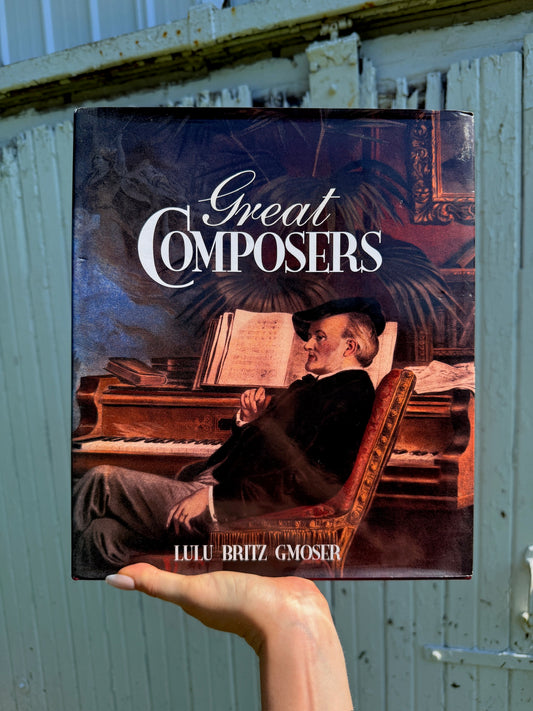 Vintage The Great Composers Hardcover Book