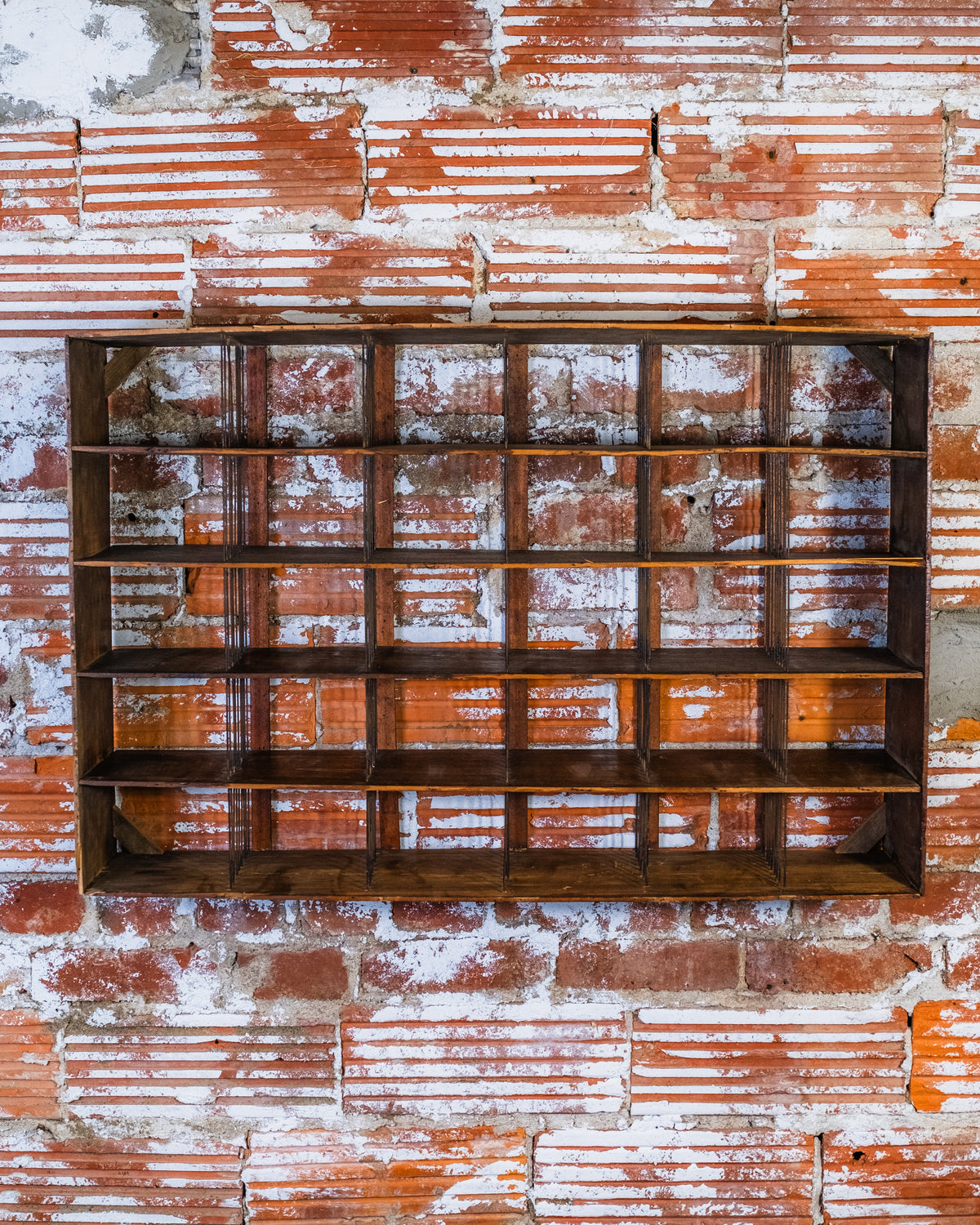 Vintage Wooden Rit Dye Display Rack