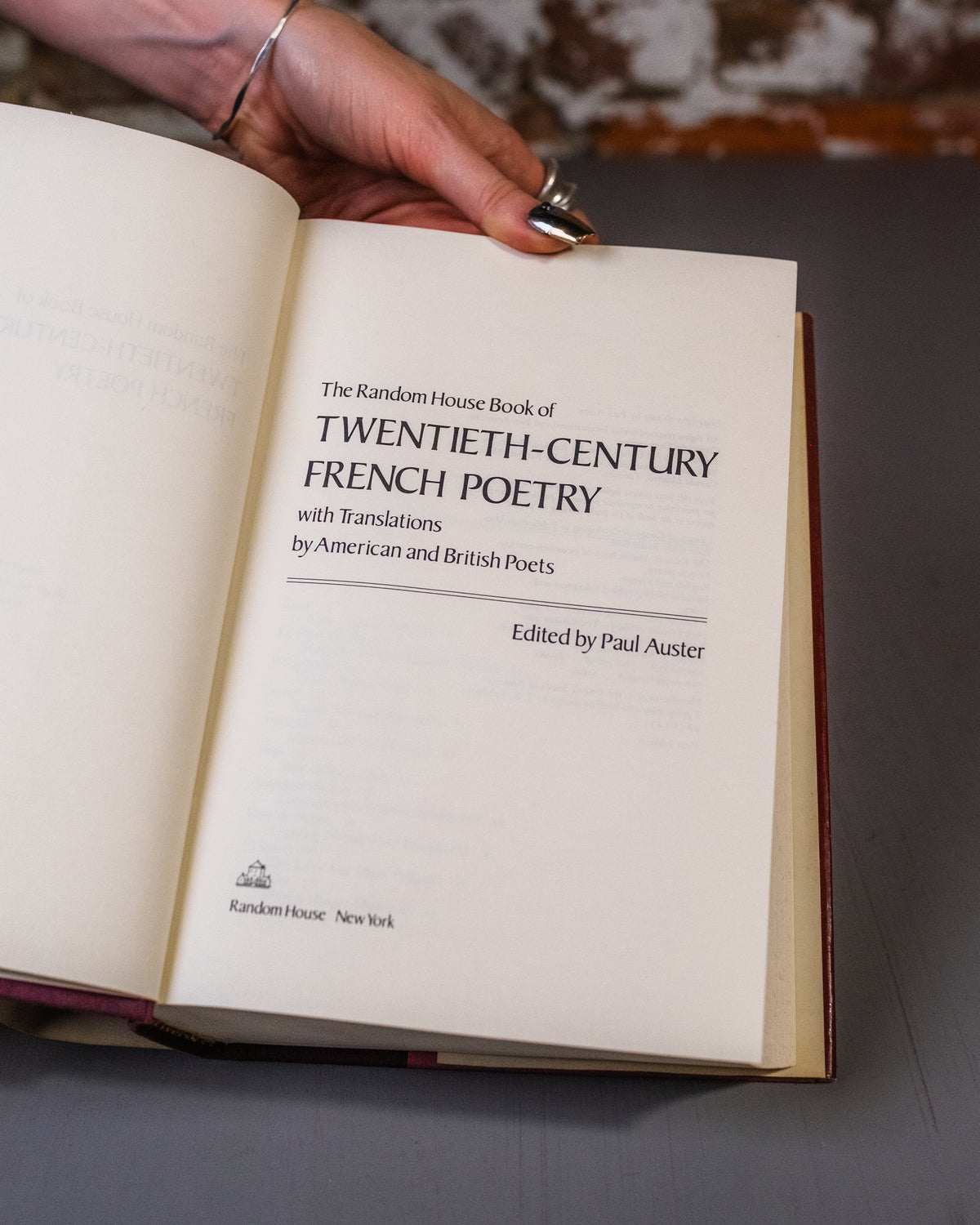 The Random House Book of Twentieth-Century French Poetry Book