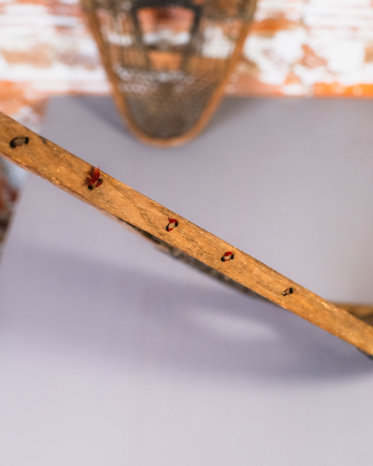 Antique 1920's Wooden Snowshoe Set