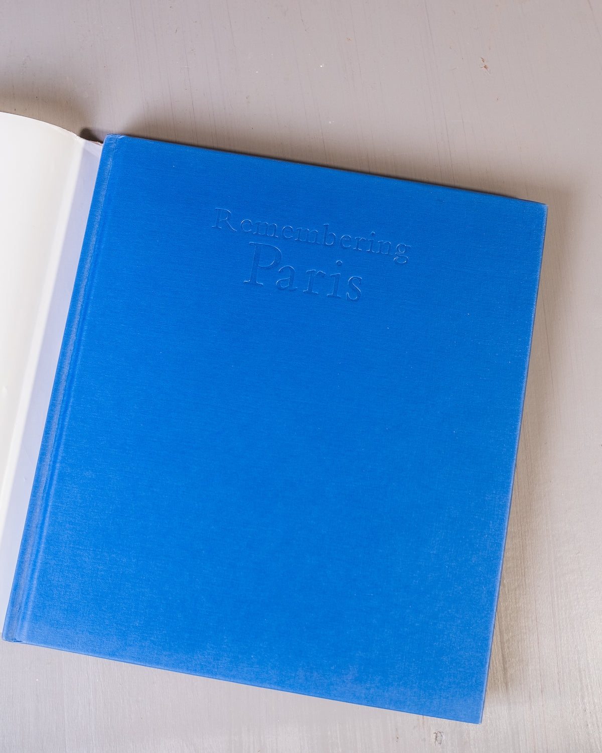 Remembering Paris Book