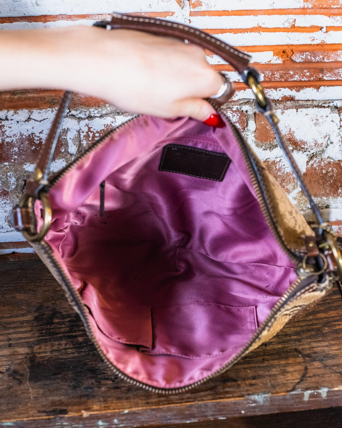 Vintage Coach Soho Patchwork Hobo Shoulder Bag | Style No. 13003